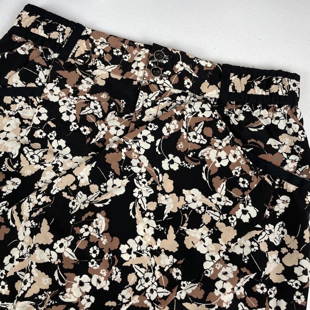 Cartonnier Pants Women's‎ Size 4 Floral Polyester Career Office Comfort